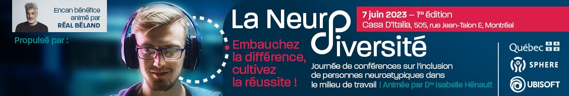 Journée de conférences sur l'inclusion de la neurodiversité au travail.